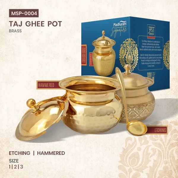 Taj Ghee Pot
