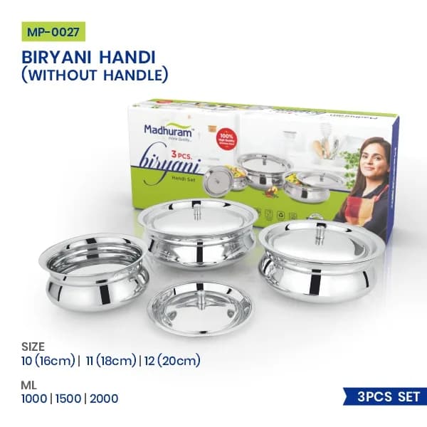 Biryani Handi (Without Handle) — image 1