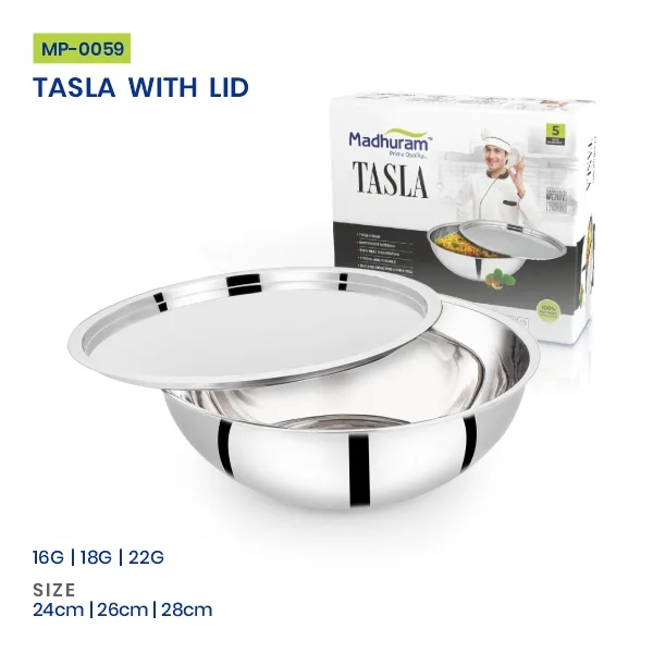 Tasla With Lid — image 1
