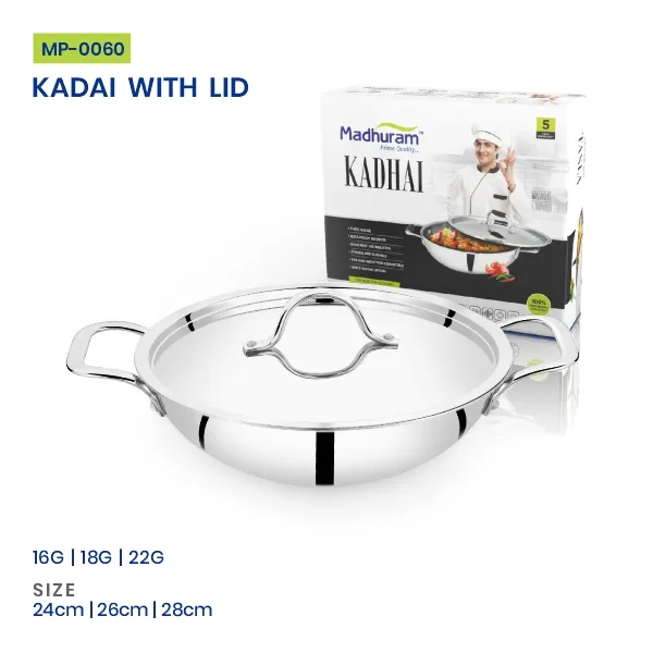 Kadai With Lid — image 1