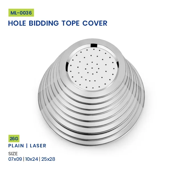 Hole Bidding Tope Cover — image 1