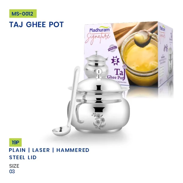 Taj Ghee Pot — image 1