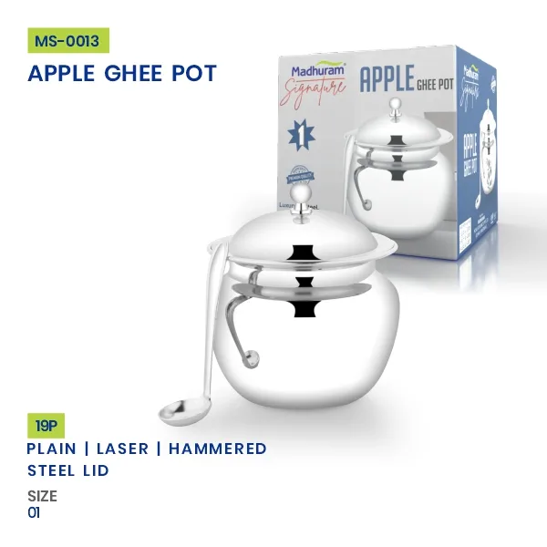 Apple Ghee Pot — image 1