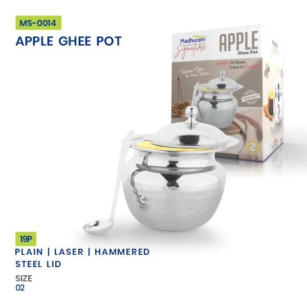 Apple Ghee Pot — image 1
