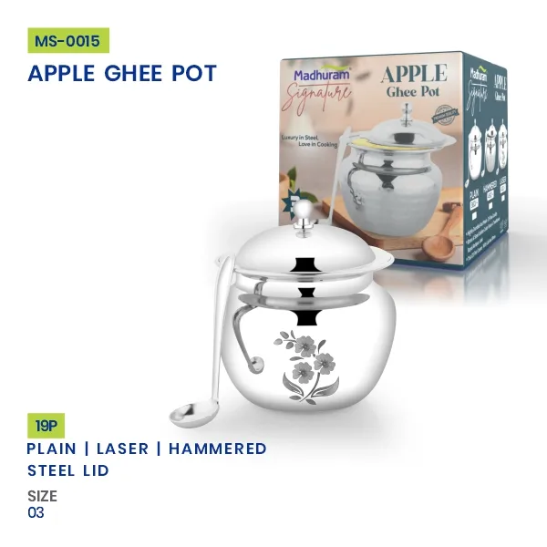 Apple Ghee Pot — image 1